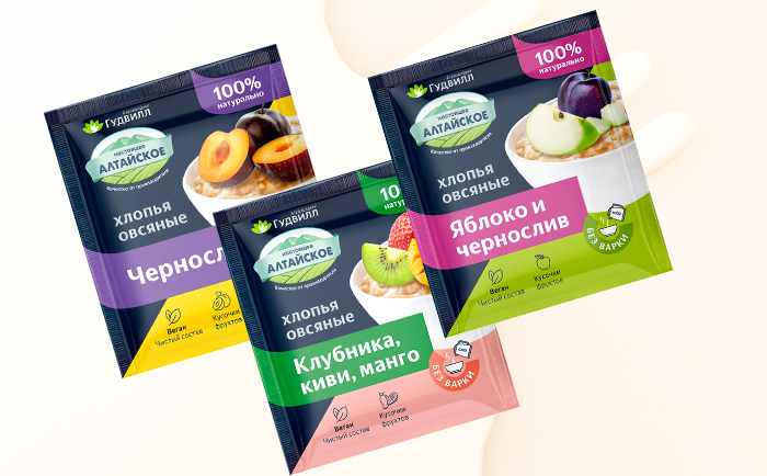 Новинки от Агрохолдинга Гудвилл:овсяные каши быстрого приготовления!