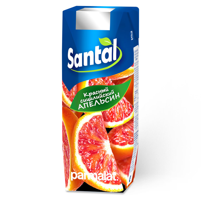 Напиток Красный Сицилийский Апельсин 250мл Тетрапризма SANTAL