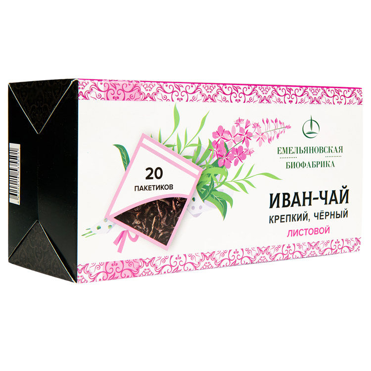 Напиток чайный ферментированный пакетир 30гр картон упак Иван чай