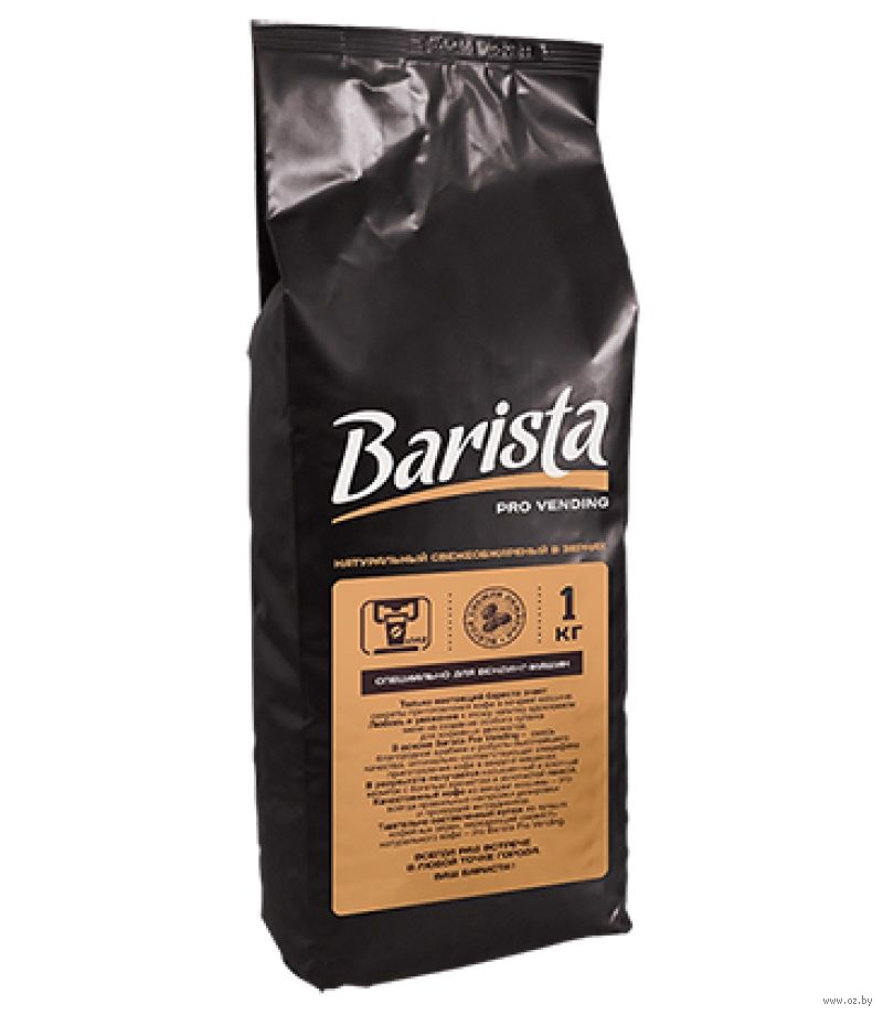 Кофе зерновой 1 000гр фольг упак Barista Pro Vending