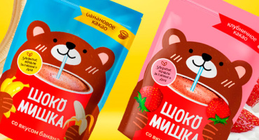 Двойная порция счастья от «Шокомишки»: новые вкусы Клубника со сливками и Банан