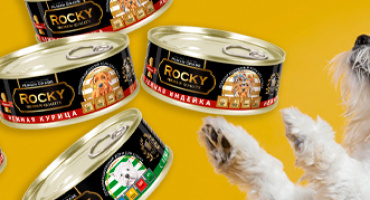 Монобелковый корм для собак ROCKY